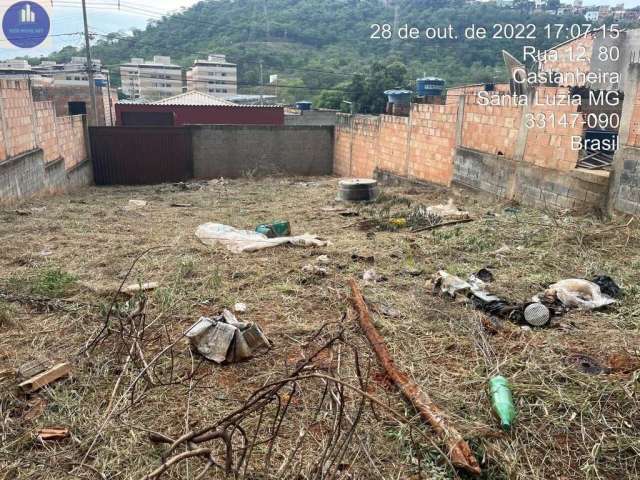 Terreno à venda no bairro Castanheira - Santa Luzia/MG