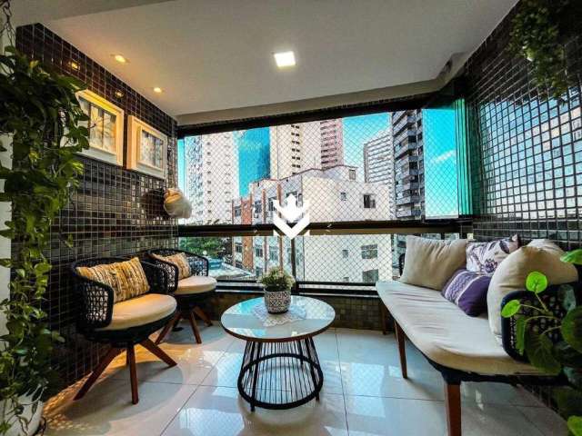 Vendo Apartamento em Boa Viagem - 4 quartos - 126m² - Varanda c/ Vista Mar!!