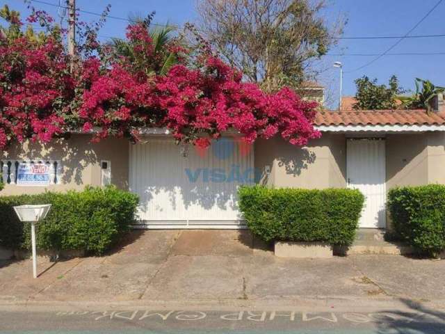 Casa à venda, 3 quartos, 1 suíte, 4 vagas, Núcleo Residencial Professor Carlos Aldrovandi - Indaiatuba/SP