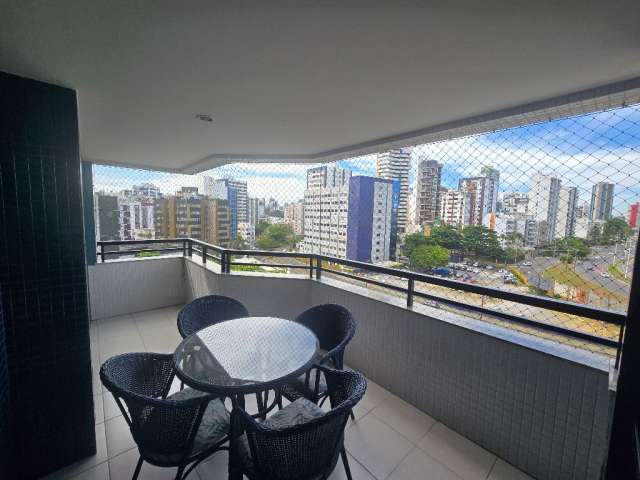 Apartamento 2 suítes com dependência Pituba 93m²