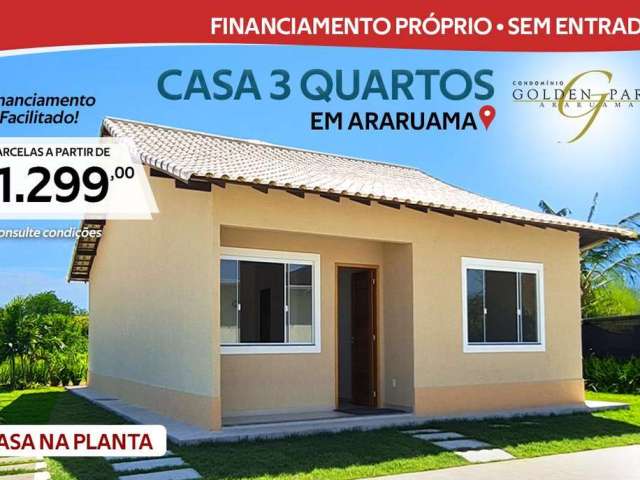 Casa com 3 Quartos Araruama - Financie Sem Entrada!