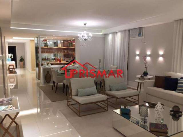 Lindo apartamento 4 dormitorios 2 suites frente ao mar 3 vag