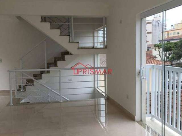 Casa alta triplex Aparecida, Santos 2 vagas