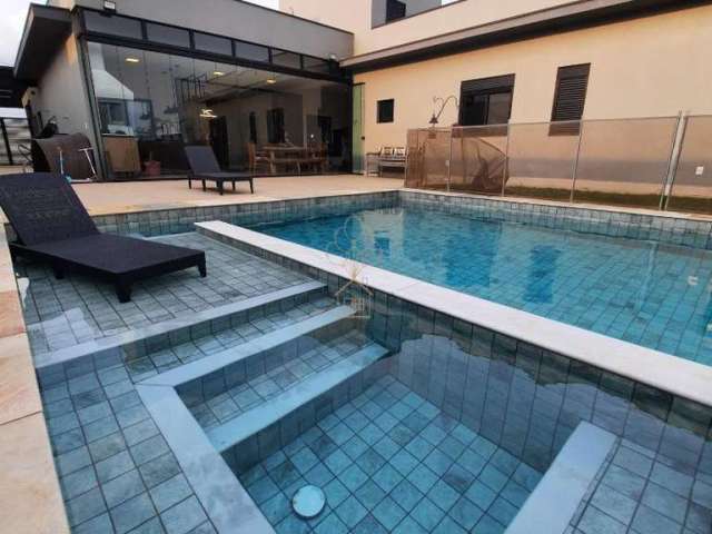 Casa de luxo em condomínio fechado com piscina em Indaiatuba