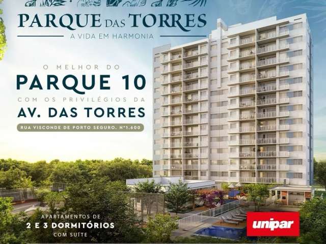 Parque das Torres, Lançamento no Pq 10, com 2 e 3 dormitórios!