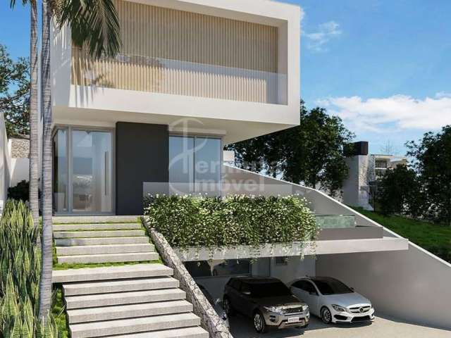 Residencial Tamboré 10 - Casa com 545m², 4 suítes, escritório, piscina e lounge com jacuzzi no Tamboré 10