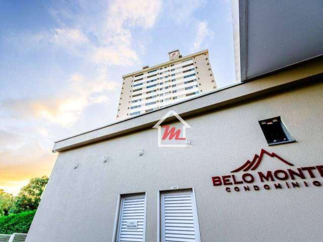 Residencial Belo Monte - Apartamento com 2 dormitórios à venda, 72 m² por R$ 370.000 - Velha - Blumenau/SC