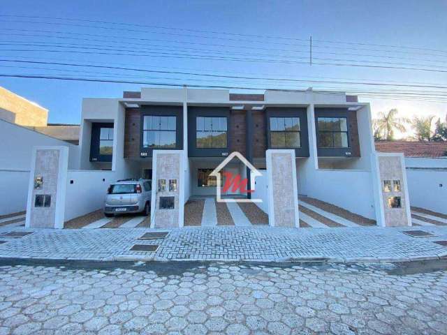 Sobrado com 3 dormitórios à venda, 108 m² por R$ 559.000,00 - Água Verde - Blumenau/SC