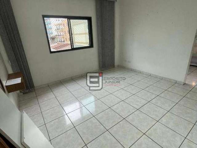 Apartamento com 1 dormitório, 67 m² - venda por R$ 265.000,00 ou aluguel por R$ 2.725,00/mês - Guilhermina - Praia Grande/SP