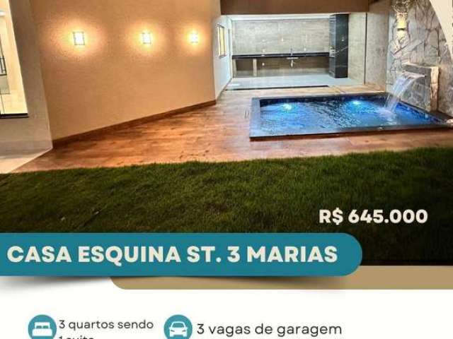 Casa à venda no bairro Setor Três Marias em Goiânia/GO