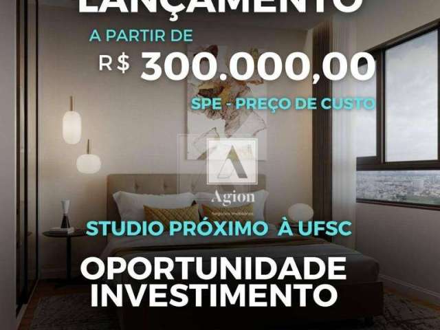 Studio à venda, 30 m² por R$ 300.000 - Trindade - Florianópolis/SC