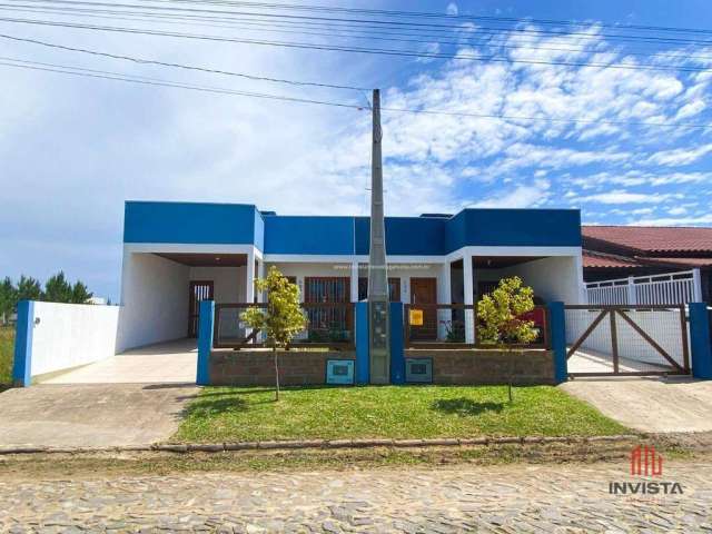 Casa com 3 dormitórios à venda, 75 m² por R$ 370.000 - Santa Fé I - Balneário Gaivota/SC