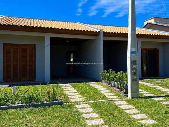 Casa com 3 dormitórios à venda, 70 m² por R$ 350.000,00 - Lagoa Cortada - Balneário Gaivota/SC