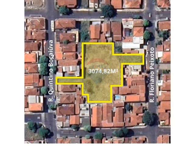 terreno a venda no Jardim Estoril com 3.074,82 m² próximo ao Hospital Base de Bauru