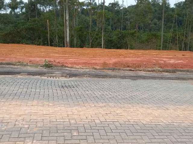 Terreno à venda no Centro de Guabiruba-SC com 338m² de área.