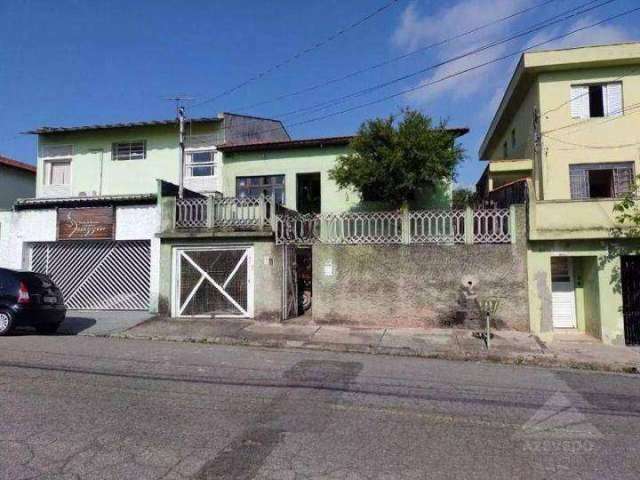 Casa com 2 dormitórios à venda, 161 m² por R$ 500.000,00 - Jardim Pedroso - Mauá/SP