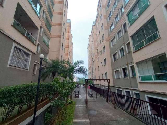 Apartamento com 2 dormitórios, 52 m² - venda por R$ 280.000,00 ou aluguel por R$ 1.800,00/mês - Parque São Vicente - Mauá/SP