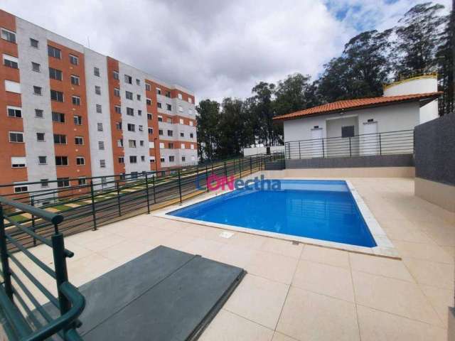 Apartamento com 2 dormitórios para alugar, 52 m² por R$ 1.800,00/mês - Villaggio Fosuzzi - Itatiba/SP