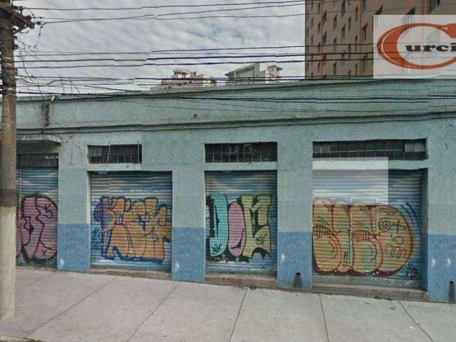 Galpão comercial para locação, Tatuapé, São Paulo - GA0021.