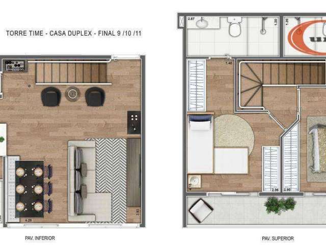 Sobrado com 2 dormitórios à venda, 76 m² por R$ 802.900,00 - Saúde - São Paulo/SP