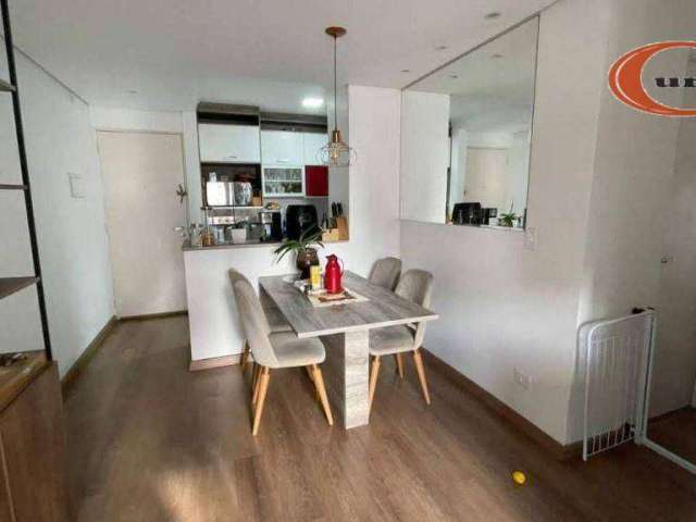 Apartamento com 3 dormitórios à venda, 60 m² por R$ 320.000,00 - Taboão - São Bernardo do Campo/SP