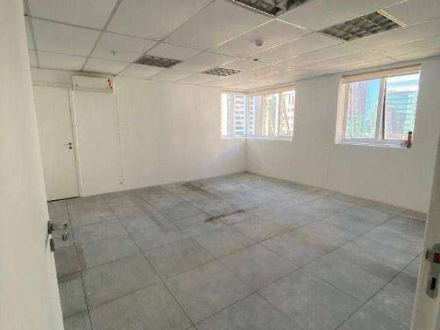 Conjunto comercial com 3 salas para alugar, 130 m² por R$ 12.200/mês - Cidade Monções - São Paulo/SP