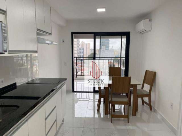 Apartamento com 1 dormitório para alugar, 35 m² por R$ 3.380,00/mês - Mirandópolis - São Paulo/SP