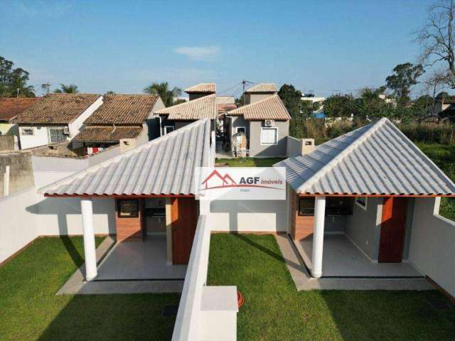 Casa com 2 dormitórios à venda, 82 m² por R$ 494.000,00 - Barroco (Itaipuaçu) - Maricá/RJ