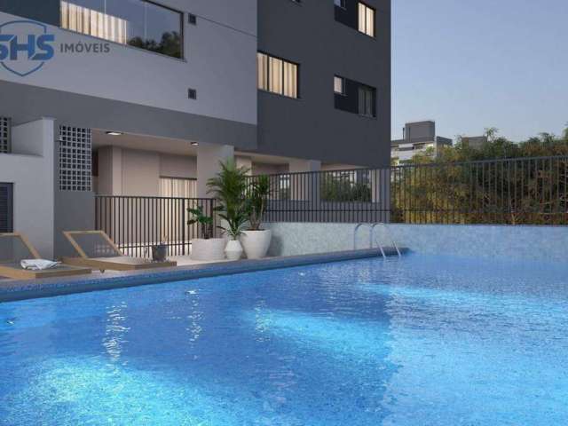 Apartamento com 2 dormitórios à venda, 54 m² por R$ 292.470,00 - Água Verde - Blumenau/SC