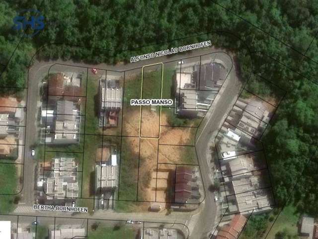 Terreno à venda, 555 m² por R$ 230.000 - Passo Manso - Blumenau/SC