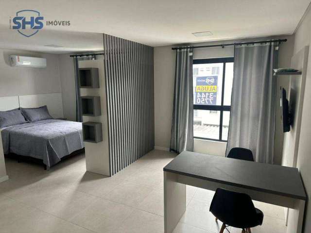 Apartamento com 1 dormitório para alugar com 32 m² - Boa Vista - Blumenau/SC