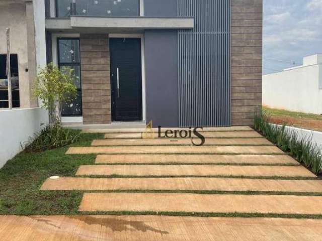 Casa com 3 dormitórios à venda, 90 m² por R$ 715.000,00 - Condomínio Villagio Ipanema I - Sorocaba/SP