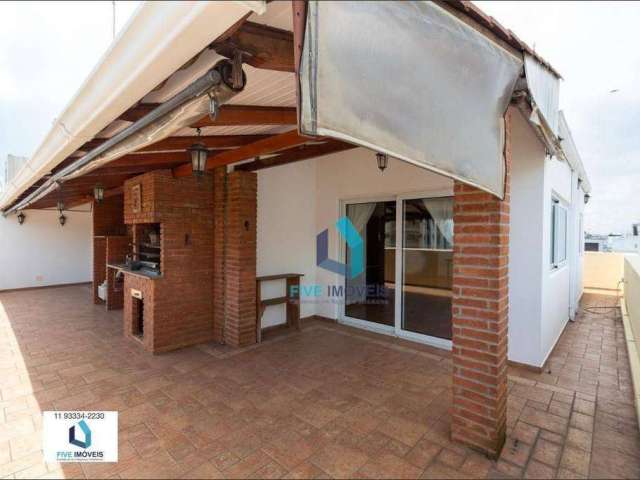 Cobertura com 4 quartos  à venda, 340 m² por R$ 2.250.000 - Campo Belo - São Paulo/SP