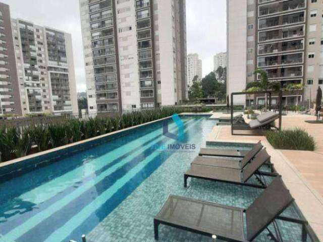 Apartamento com 3 dormitórios para alugar, 114 m² por R$ 8.000,00/mês - Panamby - São Paulo/SP