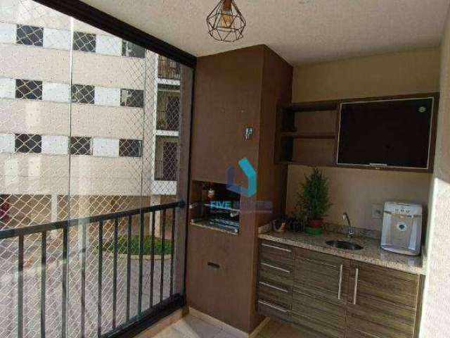 Apartamento com 3 dormitórios, 75 m² - venda por R$ 649.000,00 ou aluguel por R$ 4.000,00/mês - Interlagos - São Paulo/SP