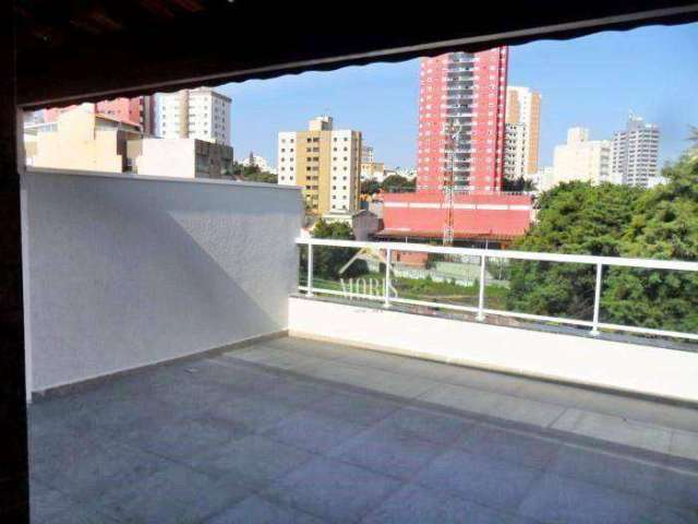 Cobertura com 2 dormitórios à venda, 87 m² por R$ 460.000,00 - Vila Valparaíso - Santo André/SP