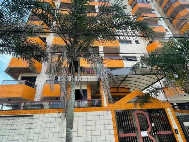 Apartamento 1 dormitório vista mar com sacada na Ocian