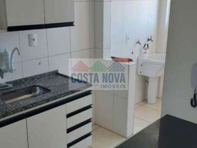 Apartamento de 56m², com 1 quarto e garagem