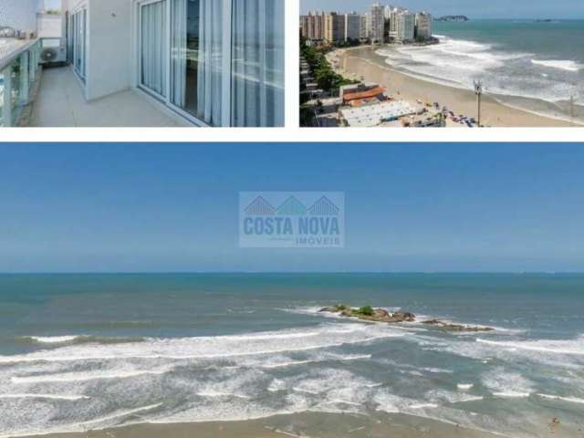 Apartamento à venda em Pitangueiras, Guarujá. 3 suítes, 1 vaga, vista para o mar