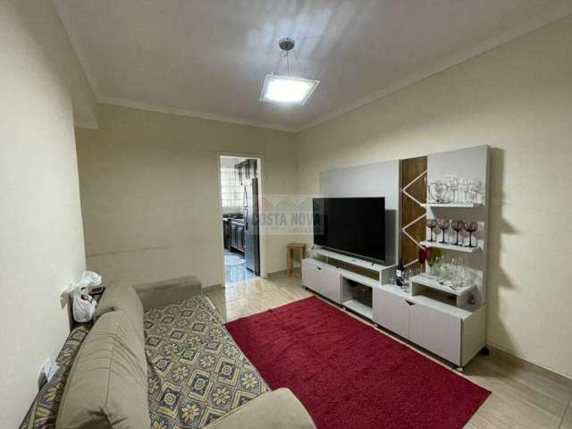 Apartamento com 1 quarto no centro de Ocian na Praia grande, 50 m²