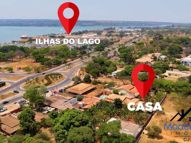 Vila Planalto - Casa térrea - Área de Lazer - Próximo ao Lago