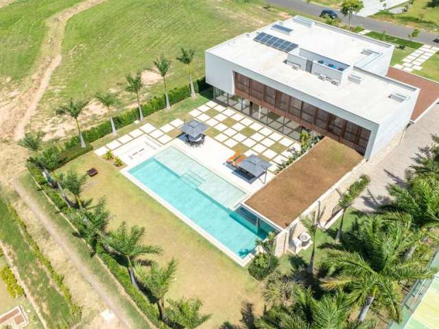 Casa mobiliada à venda no Condomínio Terras de São José II, 6 suítes, com 1100m² de área construída e 2.091m² de área total