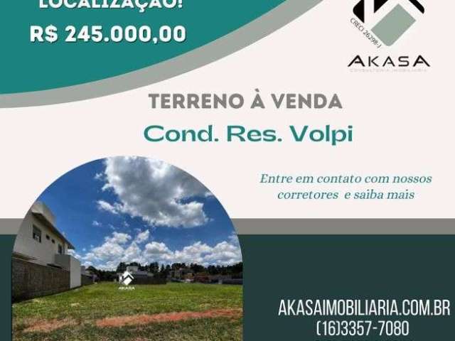 Lote/Terreno para venda tem 324 metros quadrados em Residencial Volpi - Araraquara - SP