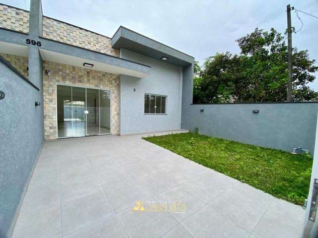 Casa 2 dormitórios Balneário Junara proximo ao mar