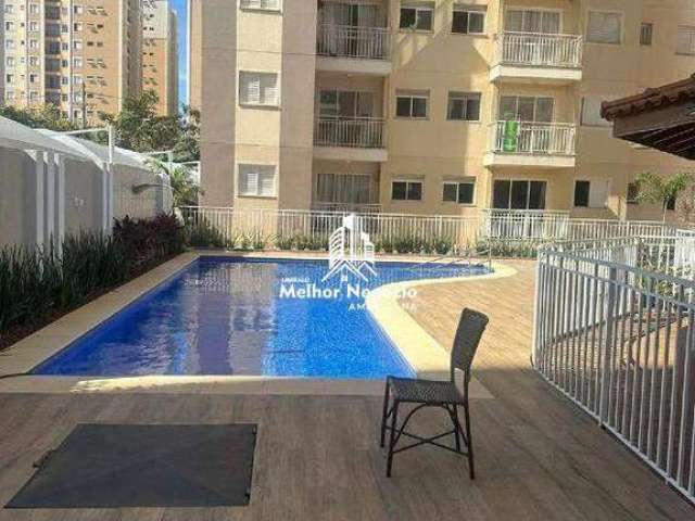 Apartamento 2 dormitórios 50m2 no Condomínio Vila Carioba no Cariobinha em Americana / SP