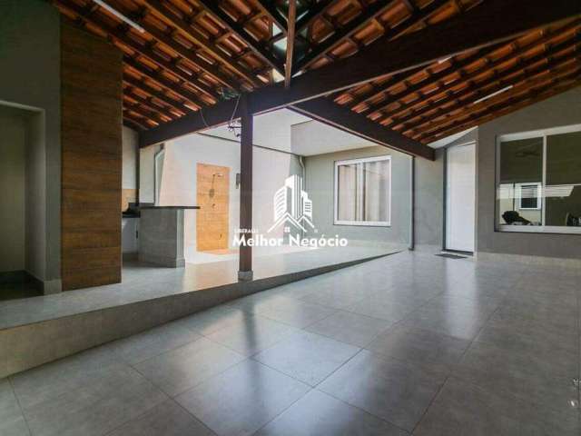 Ótima casa á venda 208m² 3 dormitórios (quartos) bairro Água Branca- Piracicaba/SP