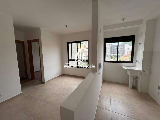 Apartamento de 02 dormitórios, Residencial Una Proença localizado no Jardim Guarani - Campinas SP - Excelente Localização