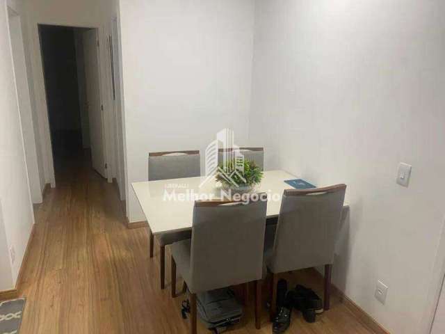 Apartamento à venda com 2 dormitórios sendo um suíte no Parque Itália em Campinas/SP