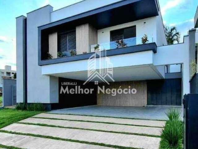 Linda casa à venda com 3 Dormitórios sendo 3 suítes no Condomínio Vila D'Áquila, 328m² - , Piracicaba, SP