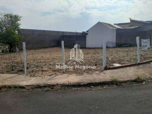 CÓD:RTE0184 - Terreno com (471M²) à venda, no Bairro Parque Manoel de Vasconcelos, Sumaré, SP